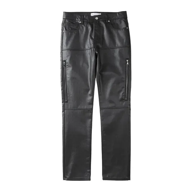 Side Zipper Decoration Men's Pants