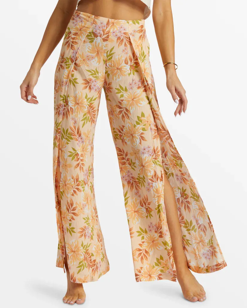 Split Spirit Floral Pants