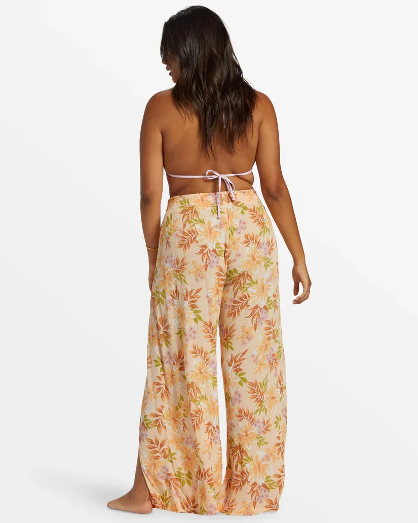 Split Spirit Floral Pants