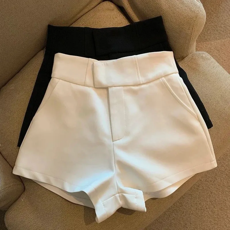 Streetwear Elegant High Waist Shorts