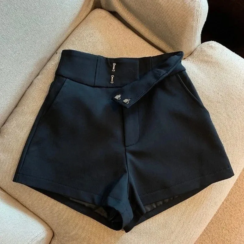 Streetwear Elegant High Waist Shorts