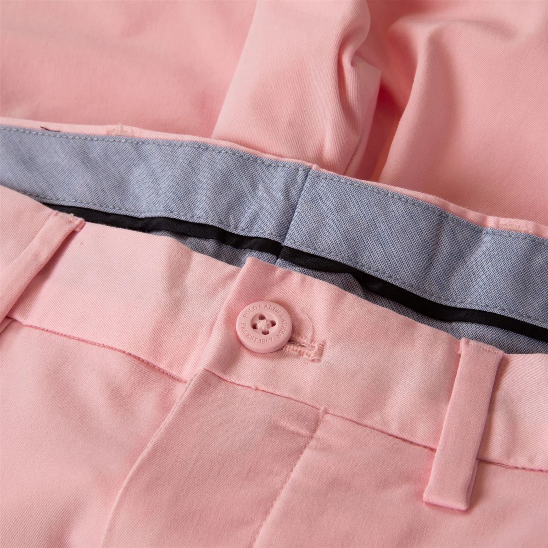 Stretch Cotton Tailored Fit Shorts Bath Pink - AW24