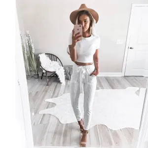 Summer Style Casual Pants