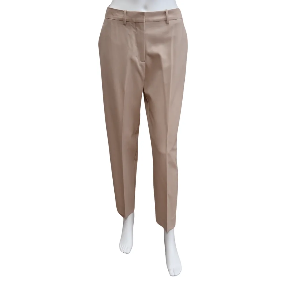 Tan Wool Classic Trousers