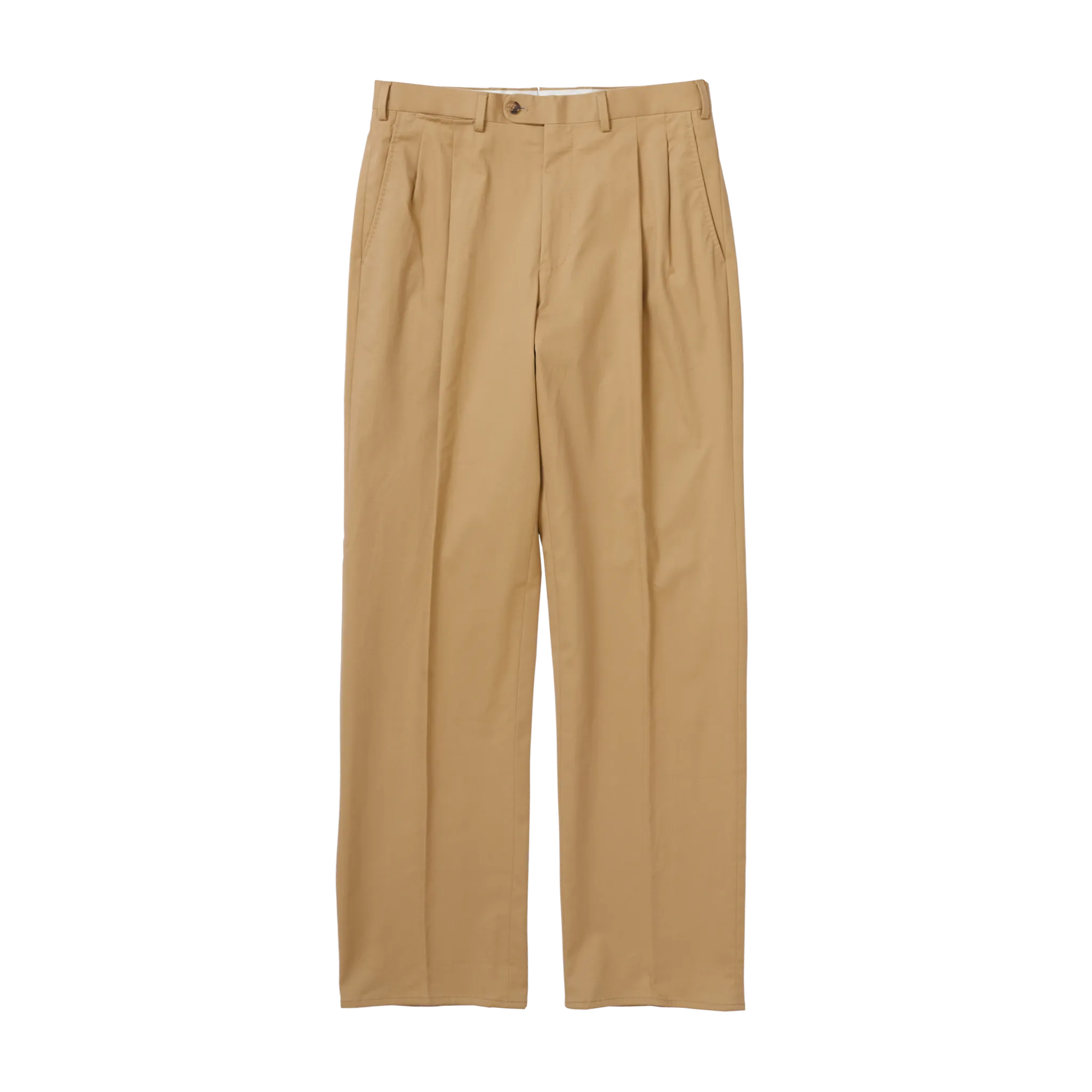 Taupe Classic Chino Trousers