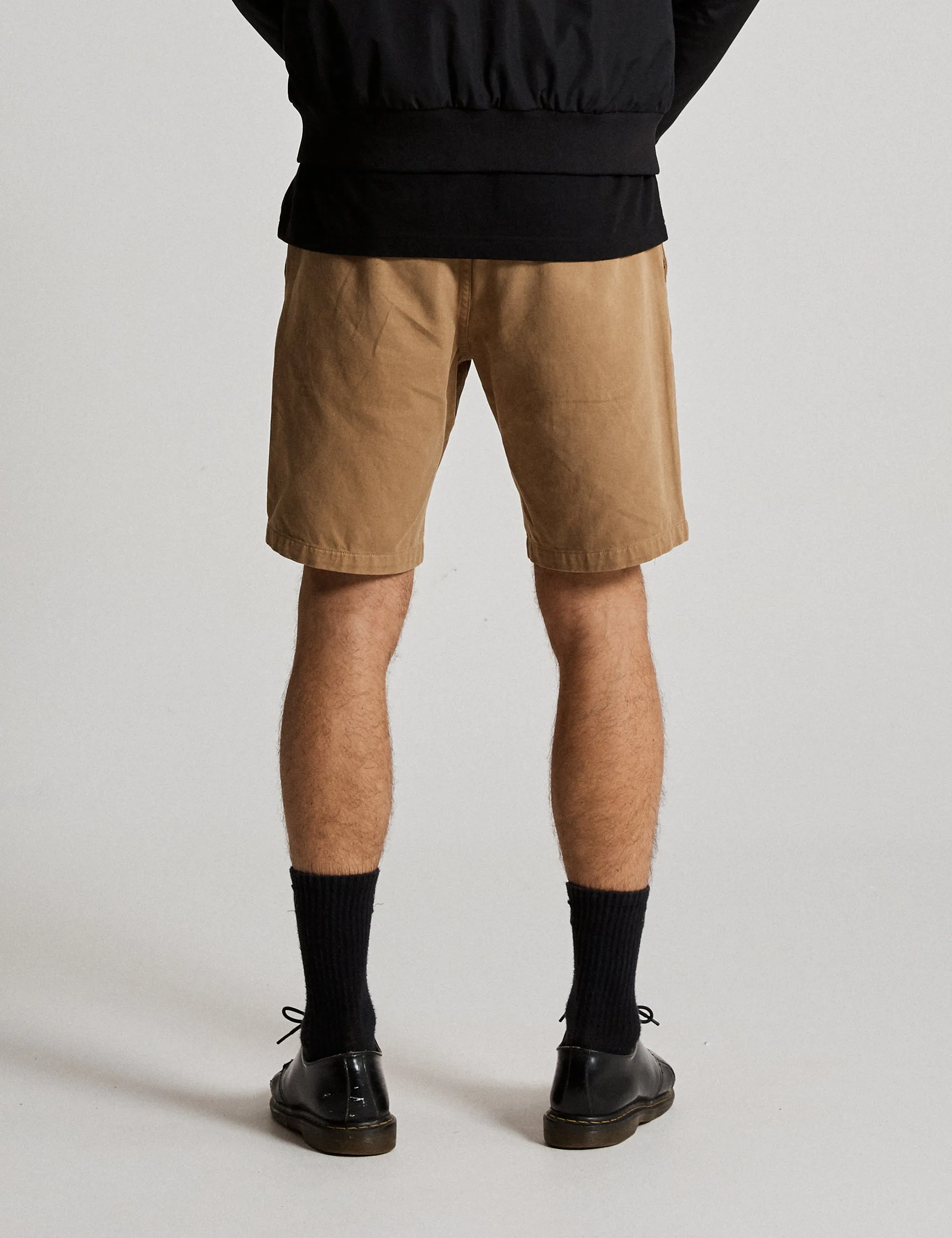 Taylor Stretch Chino Short - Khaki