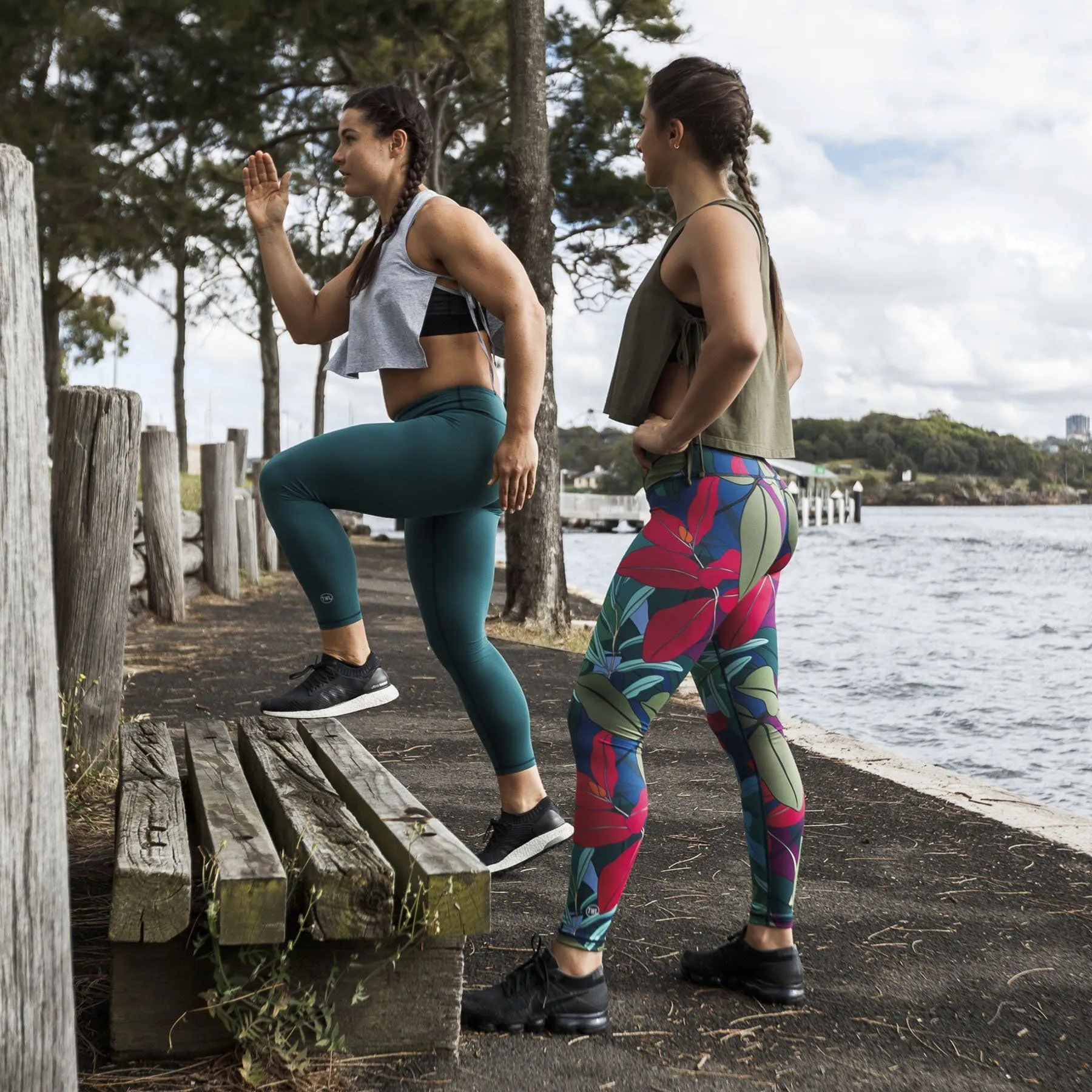 The WOD Life - Women's Balance Tights - Botanicool