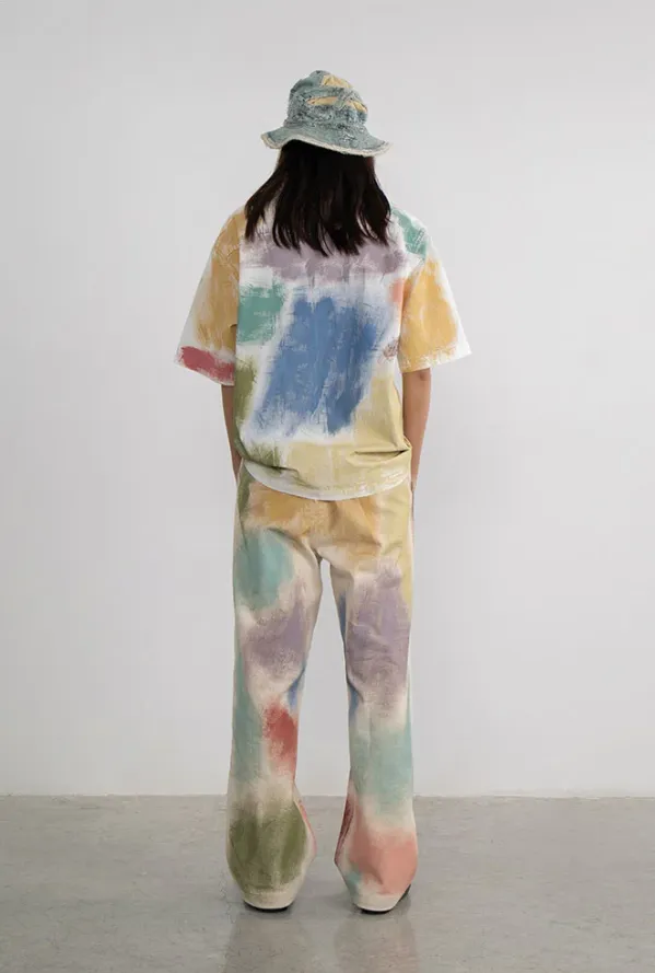 Tie-Dye Colorful Loose Pants