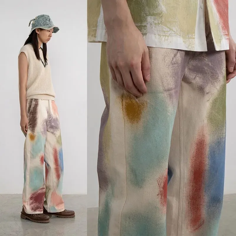 Tie-Dye Colorful Loose Pants