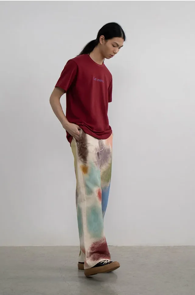 Tie-Dye Colorful Loose Pants