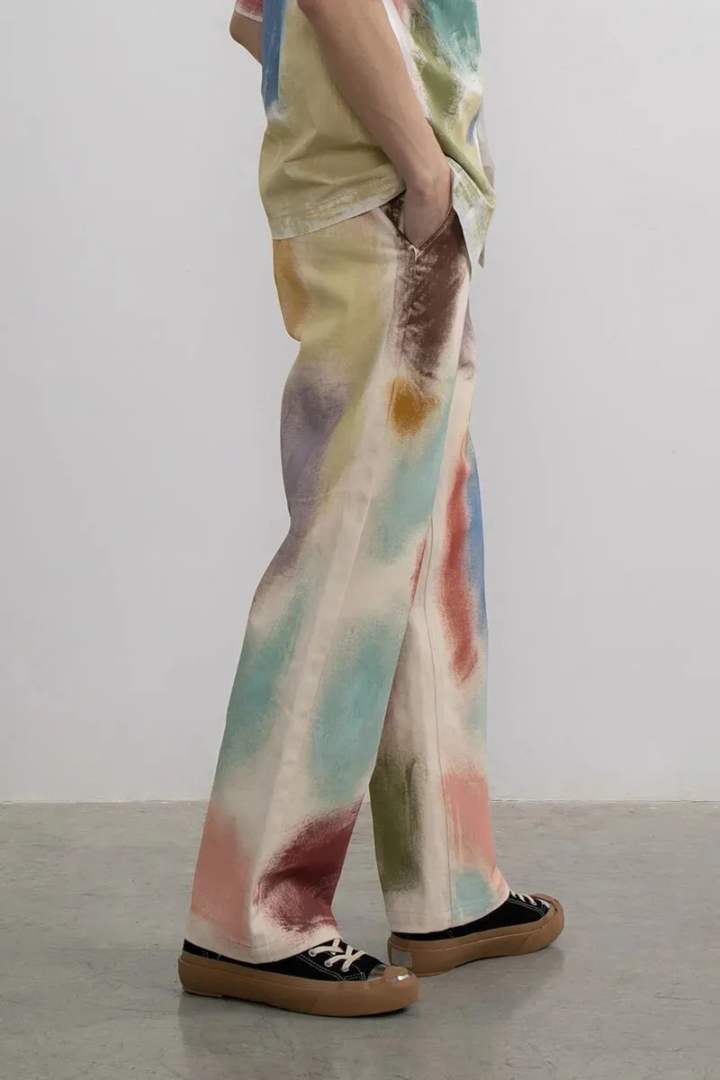 Tie-Dye Colorful Loose Pants