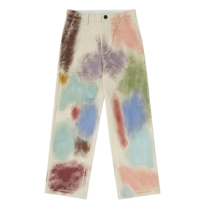 Tie-Dye Colorful Loose Pants