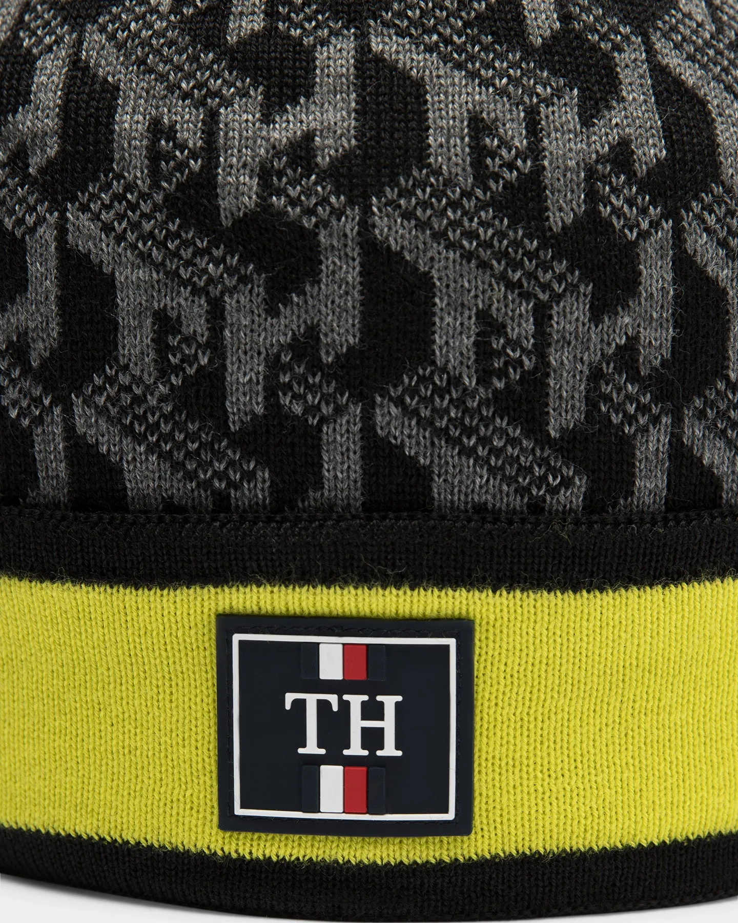 Tommy Jeans Men's Monogram Beanie Black