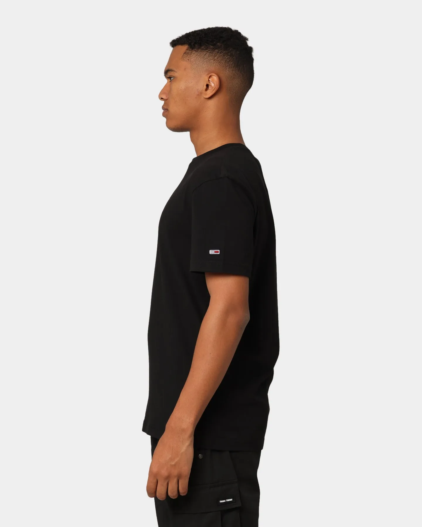 Tommy Jeans Timeless Tommy Flag T-Shirt Black