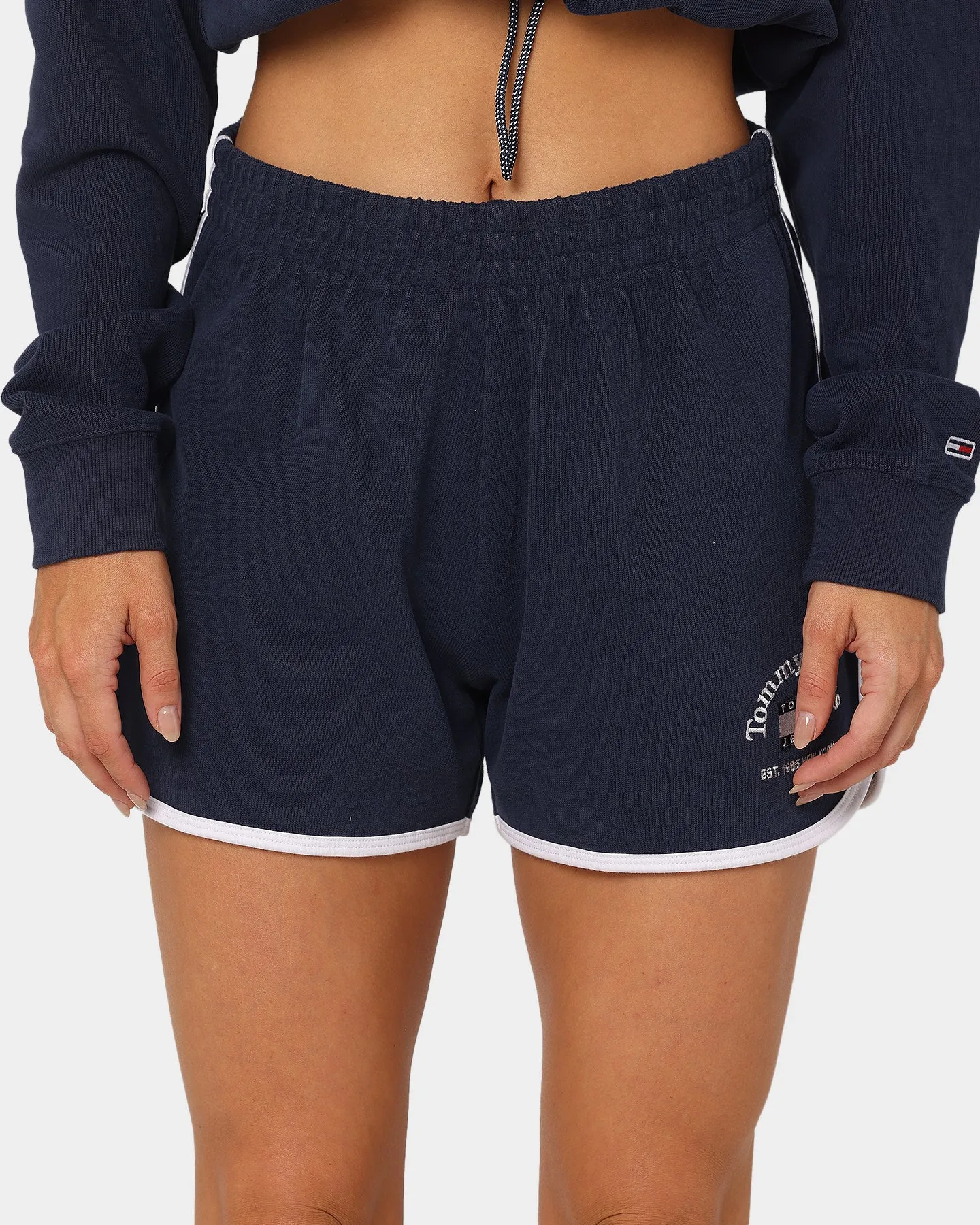 Tommy Jeans Women's Timeless 1 Knit Shorts Twilight Navy