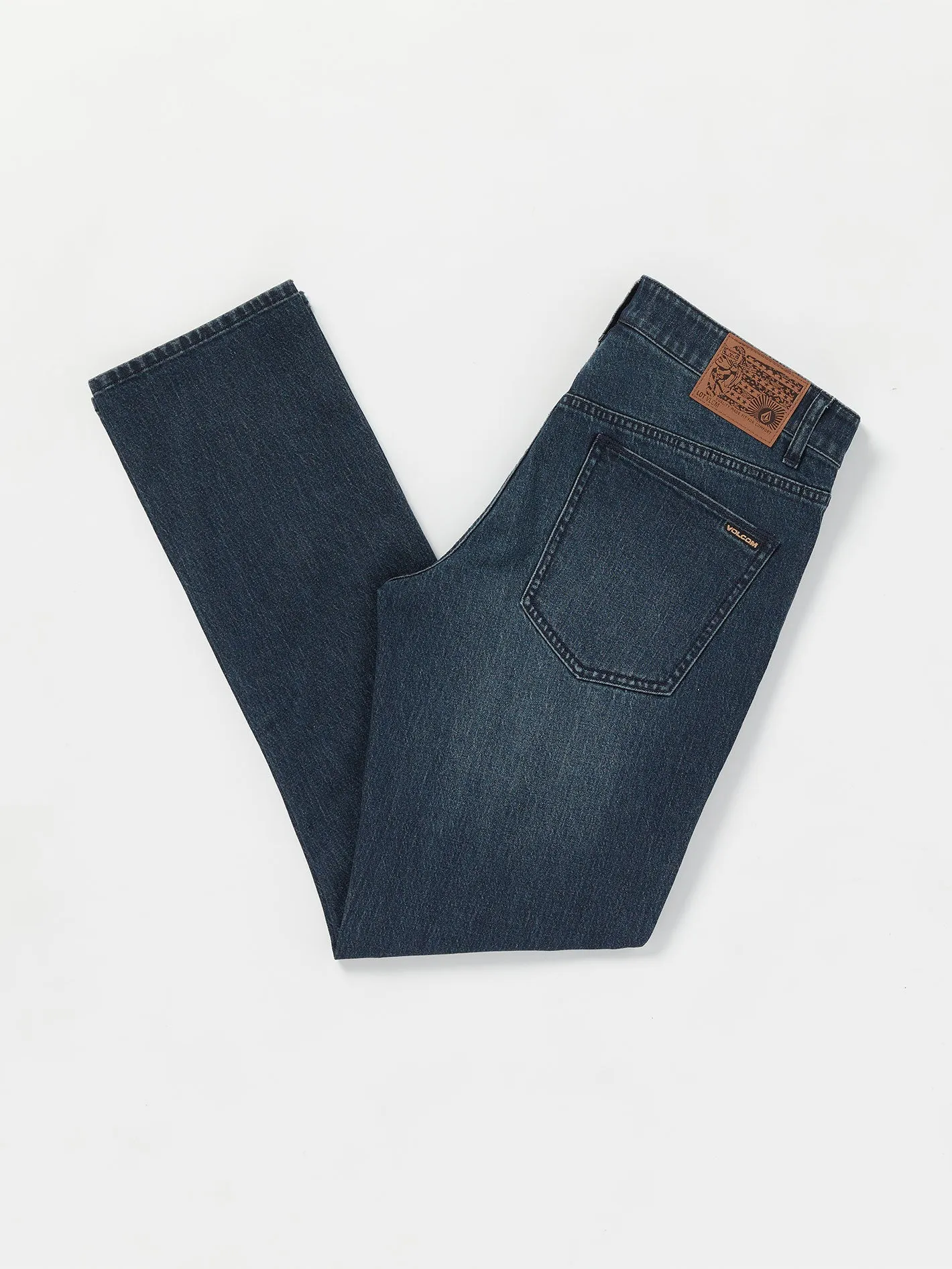 V Vorta Slim Fit Stretch Jeans - Used Blue