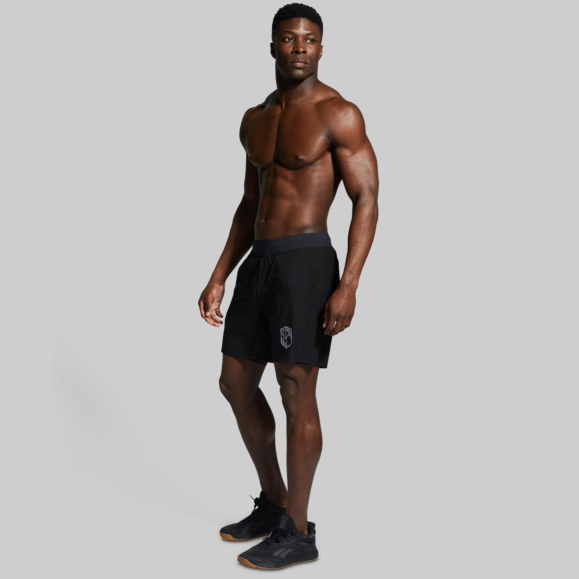 Versatile Short w/ Compression 7" (Black)