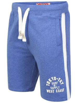 Willowick Sweat Shorts in Cornflower Blue Marl - Tokyo Laundry