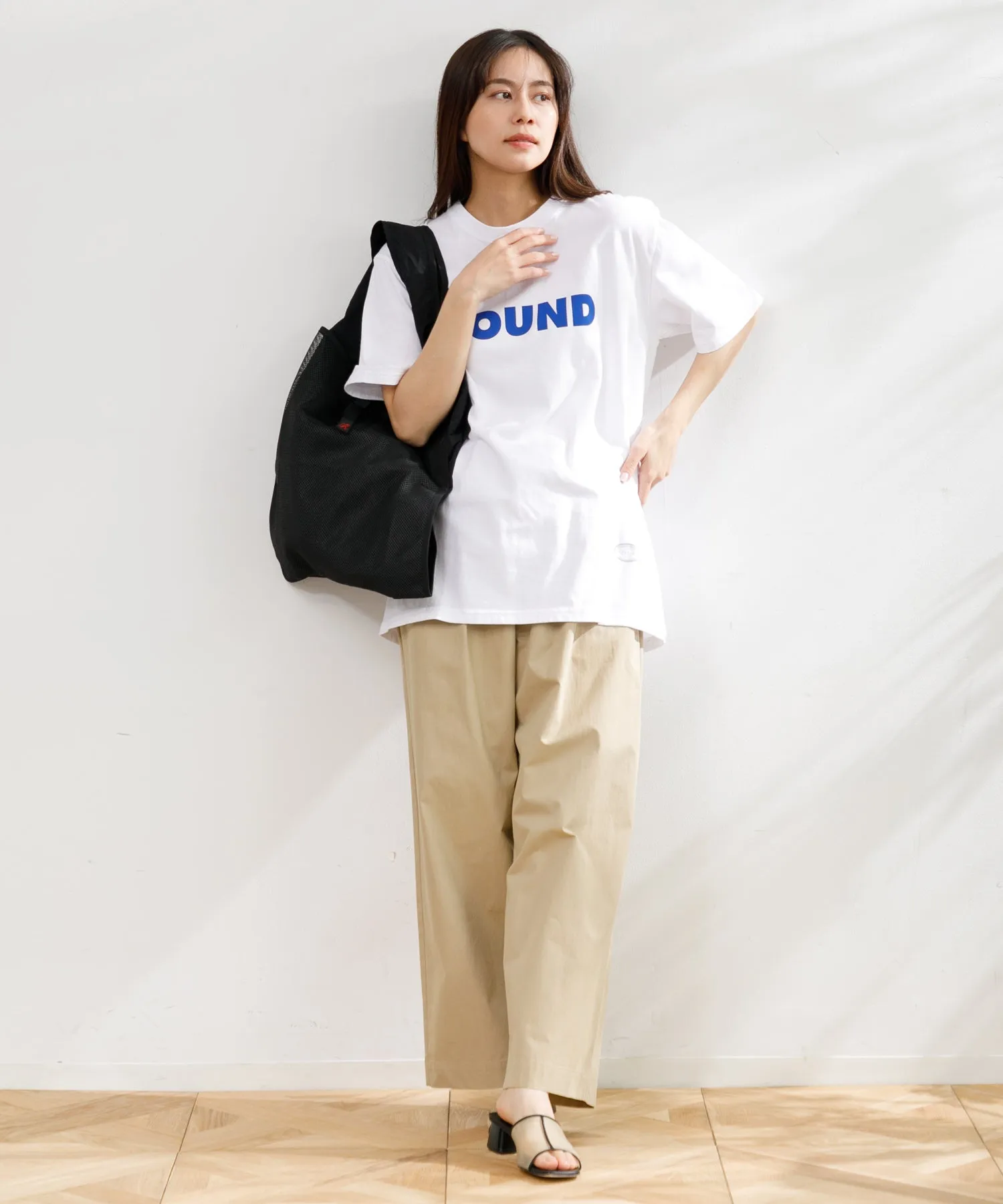 【WOMEN】ORCIVAL WIDE EASY PANTS