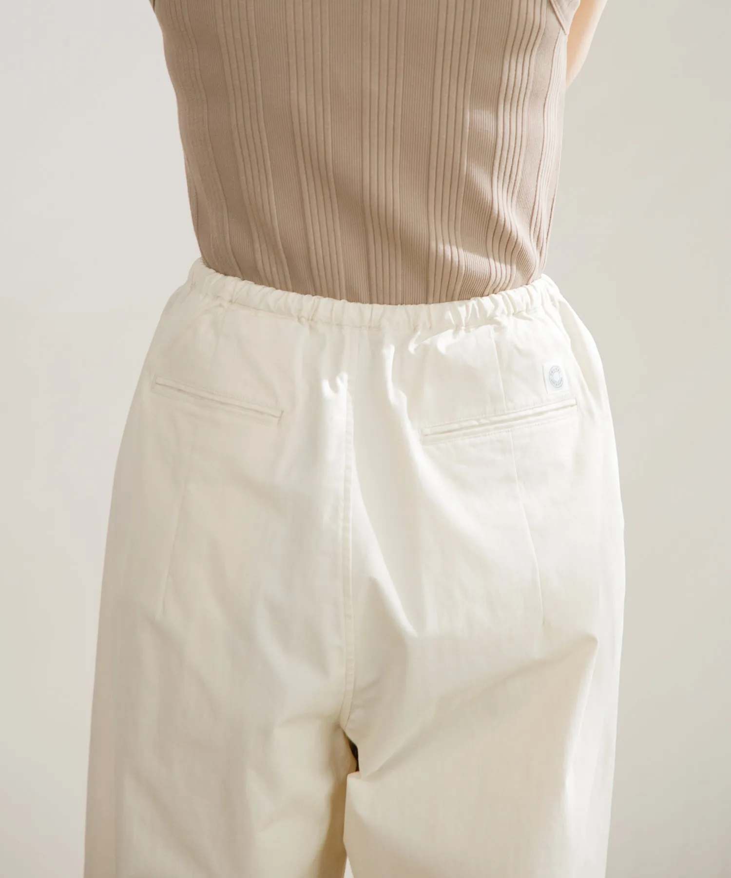 【WOMEN】ORCIVAL WIDE EASY PANTS