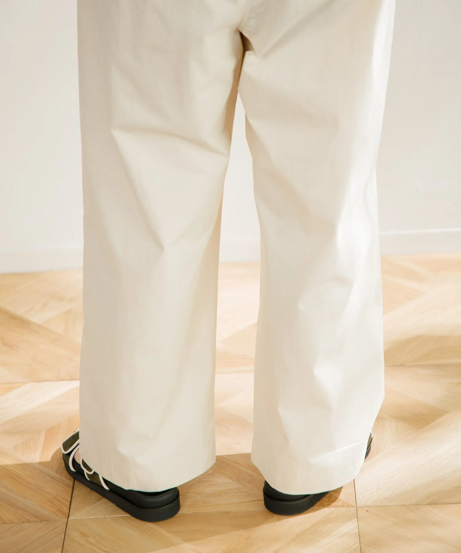 【WOMEN】ORCIVAL WIDE EASY PANTS