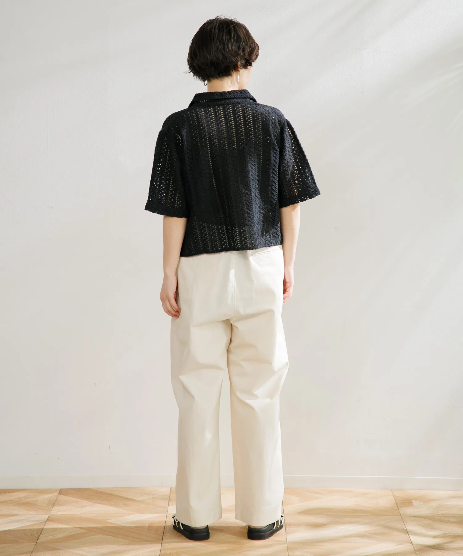 【WOMEN】ORCIVAL WIDE EASY PANTS