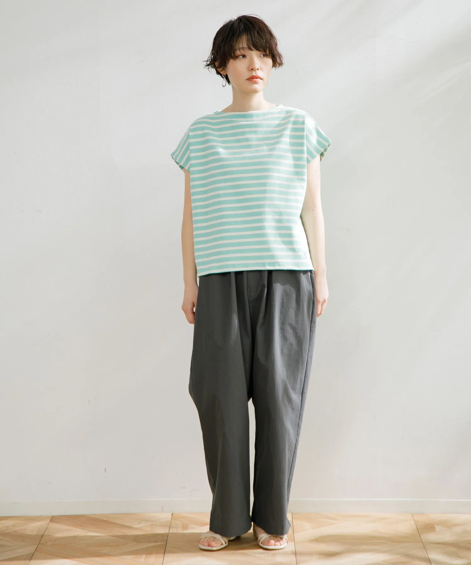 【WOMEN】ORCIVAL WIDE EASY PANTS